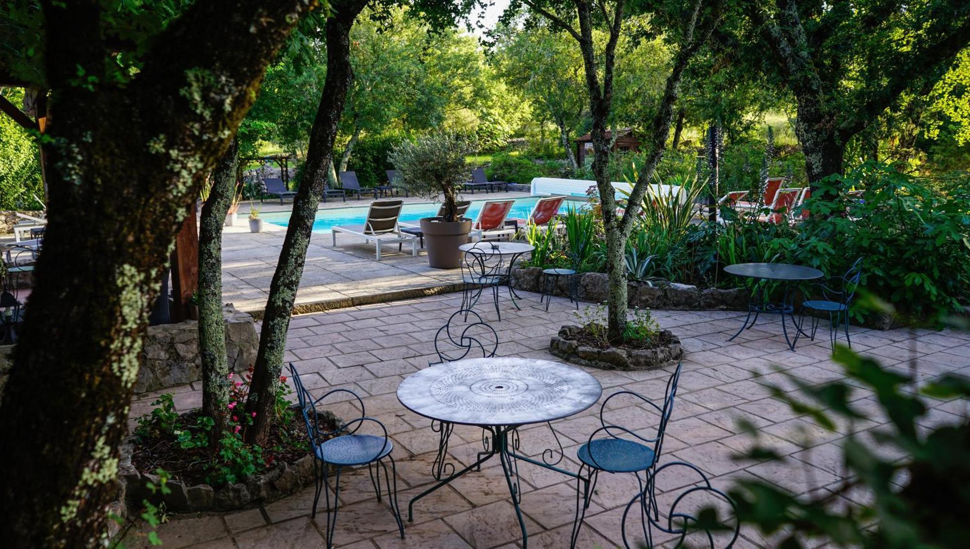 Hotel Mas De L'Espaire 레반 외부 사진